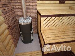 Печь для бани Русь-сетка 12 Л