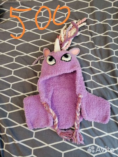 Комплект шапка и снуд, шапки (для девочки)