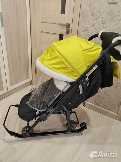 Санки коляска ника kids