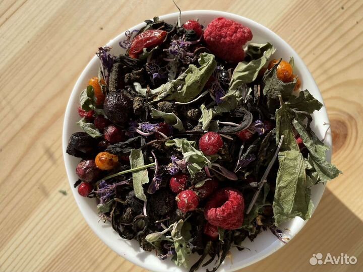 Иван-чай 1кг «Ягоды и травы», натуральный состав