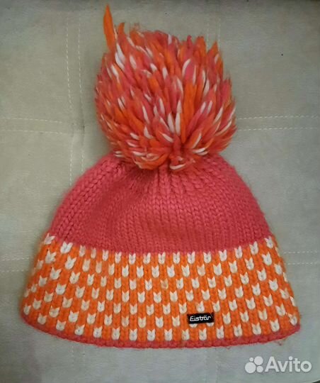 Шапка детская для девочки зимняя