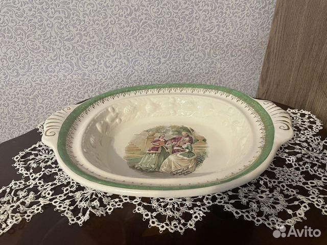 Блюдо антикварное Англия