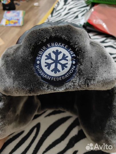 Шапка детская на мальчика зимняя 55