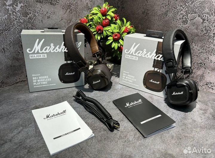 Беспроводные наушники marshall major 4 Новые