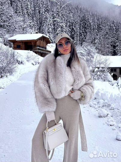 Трендовая шуба M/L