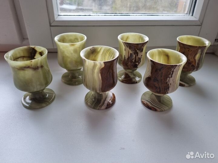 Набор рюмок из оникса