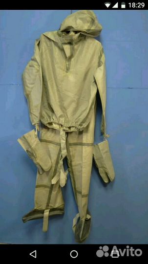 Костюм индивидуальной хим -защиты