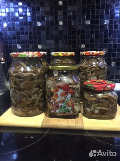 Опята маринованные