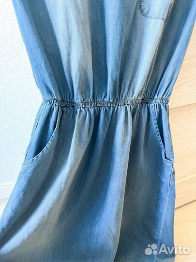 Платье джинсовое