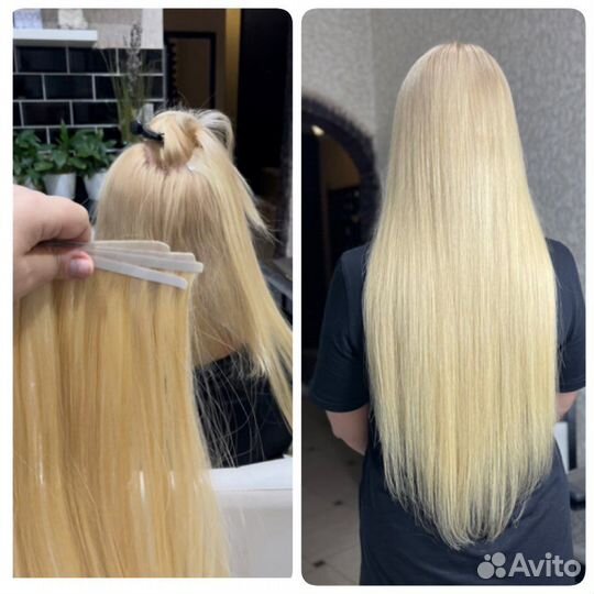 Качественное наращивание волос,капсулы и ленты