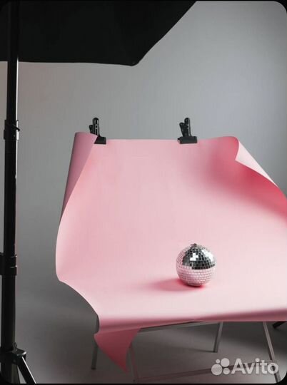 Фотофон бумажный, 3 цвета, цена за все три