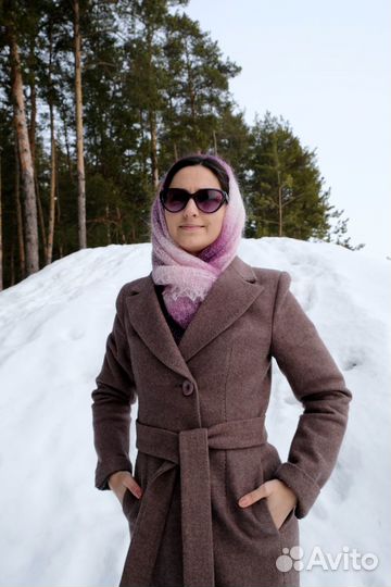 Пуховый палантин/платок/шаль