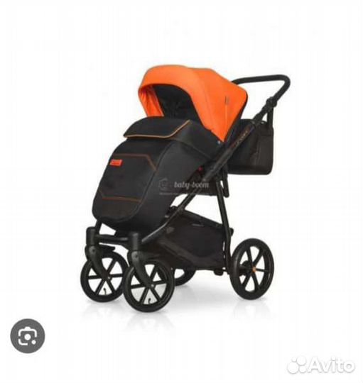 Коляска Riko Swift Neon 2в1, 24 Party Orang