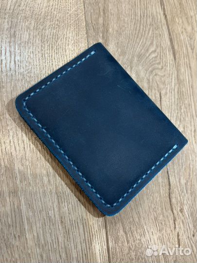 Картхолдер ручной работы из кожи Crazy Horze