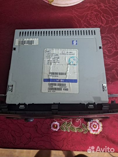 Авто магнитола на kia rio3