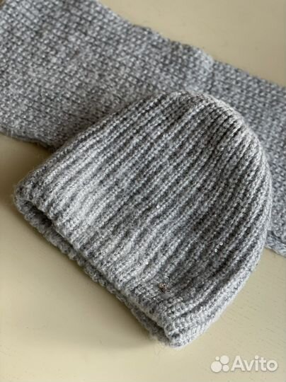 Женский шарф и шапка