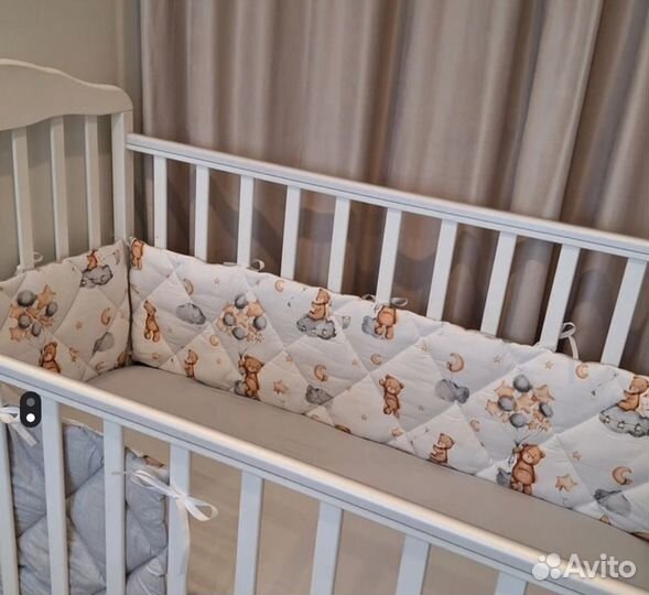 Бортики в кроватку