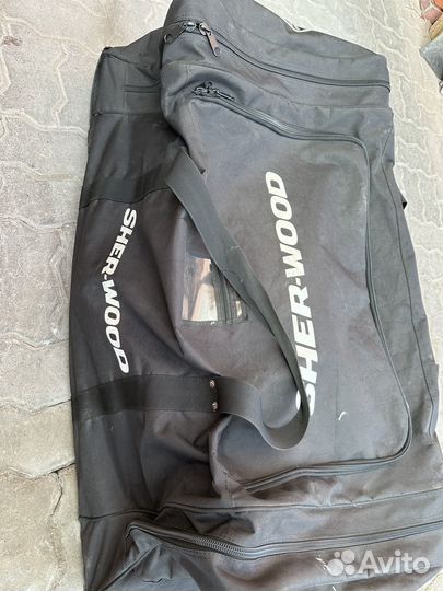 Хоккейный баул на колесах