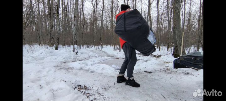 Зимняя палатка cube трехслойная