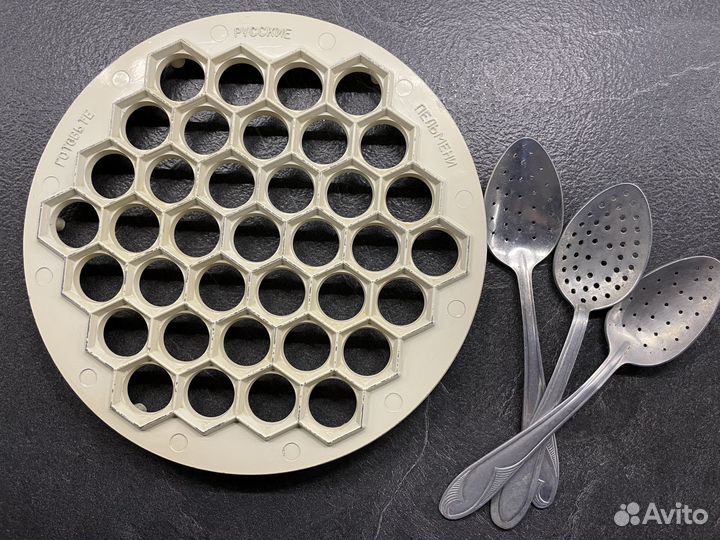 Пельменница СССР, ложка -шумовка