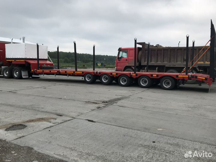 Полуприцеп трал (тяжеловоз) Saab 9891, 2023