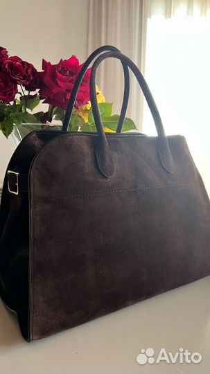 Сумка The Row Margaux 15 замша в наличии