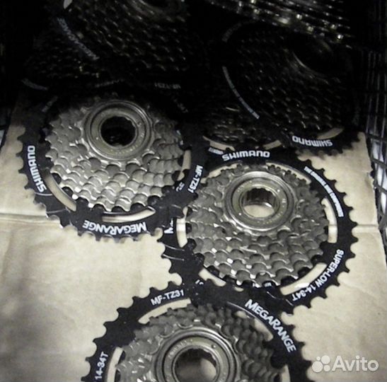 Велозапчасти семерик с большой звездой шимано