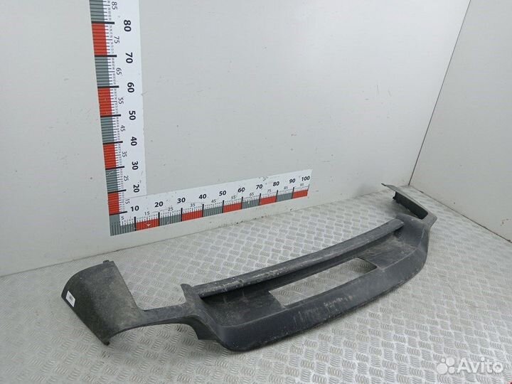 Юбка/спойлер заднего бампера Porsche Cayenne