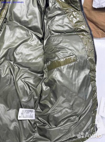 Пуховик Cole Buxton зеленый качество (Арт.50641)