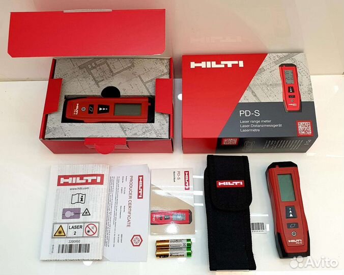 Hilti Дистанционный лазерный измеритель PD-S