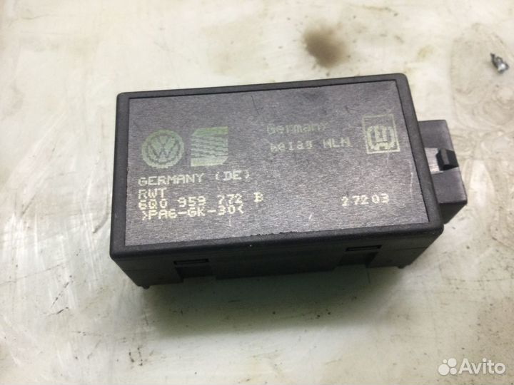 Б/У обогрева сидений 6Q0959772B Фольксваген Т5