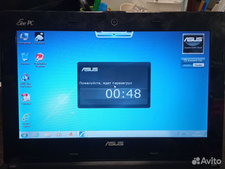 Нетбук asus Eee PC X101H