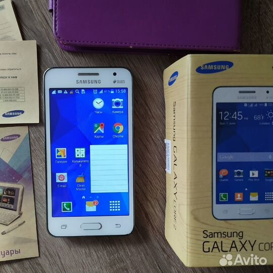 Телефон Samsung Galaxy Core 2 duos SM-G355H/DS
