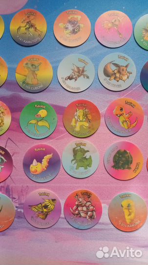 Фишки Сотки Кэпсы Покемон