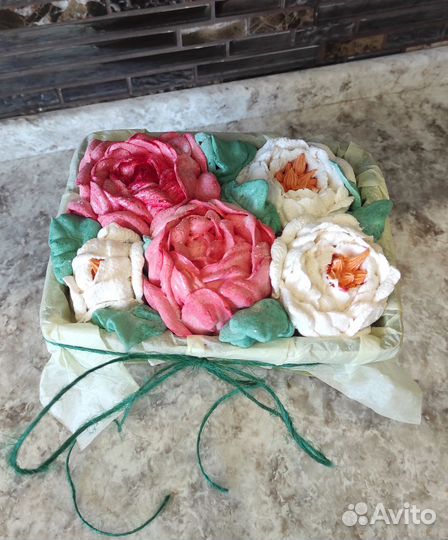 Зефирные букеты, корзины