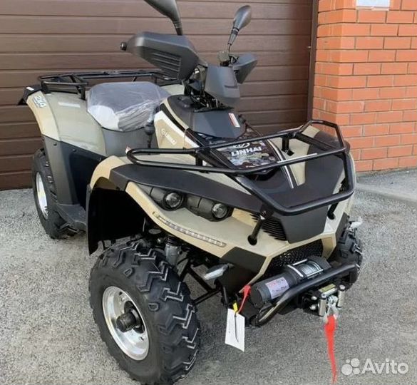 Квадроцикл Linhai Yamaha D 200 бежевый