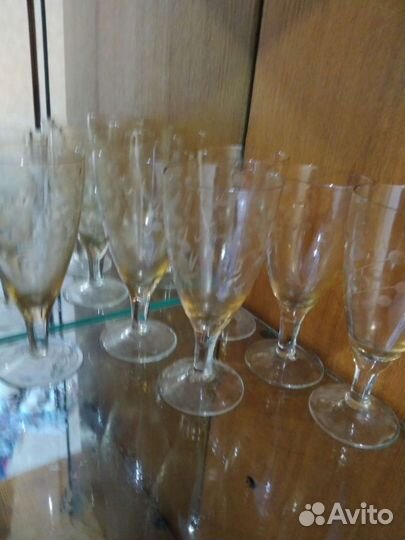 Фужеры,рюмки на ножках,стопки СССР