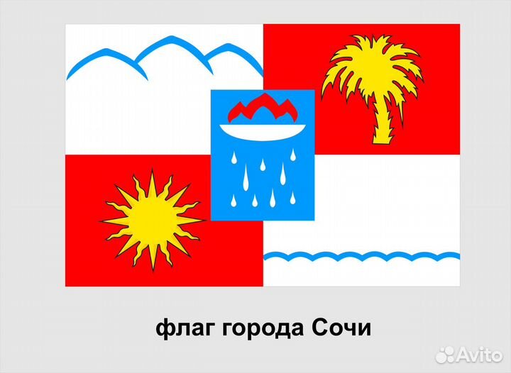 Флаг города Сочи