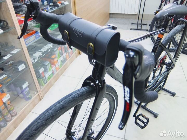 Ретро сумка B-soul на руль велосипеда