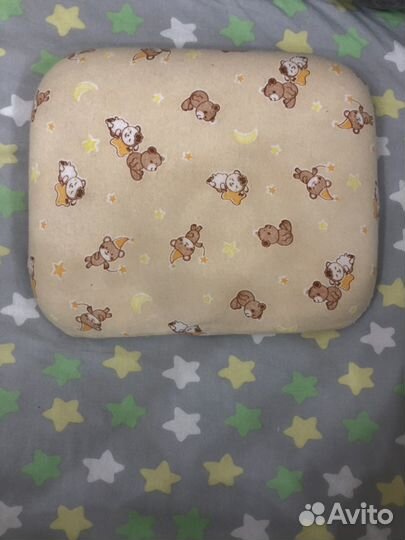 Подушка ортопедическая для новорожденного