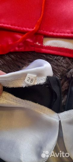 Новогодний костюм Красной шапочки