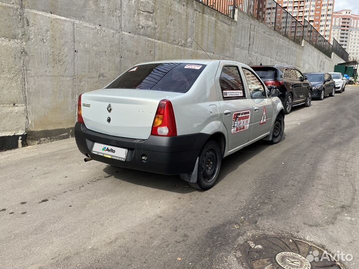 Renault Logan 1.4 МТ, 2007, 204 280 км