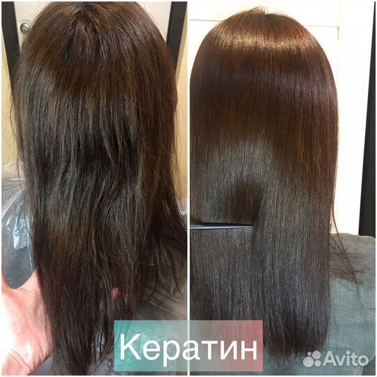 Ботокс, кератин (реконструкция волос)