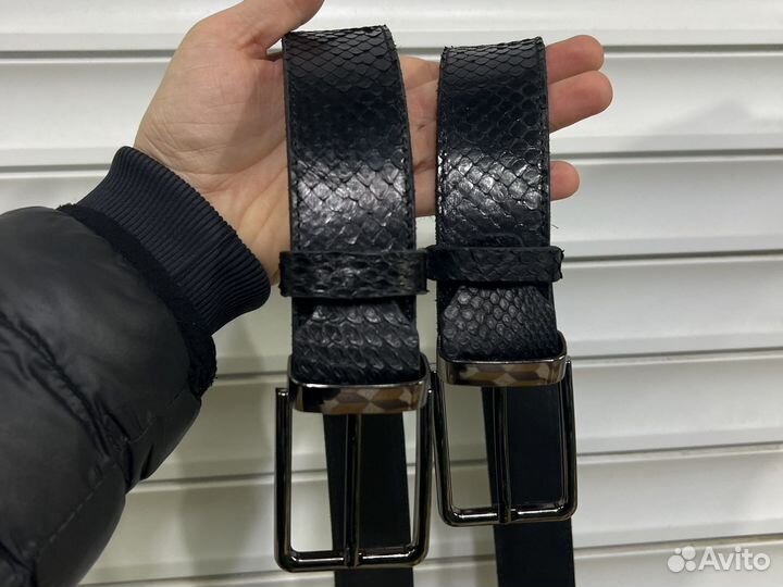 Ремень из питона