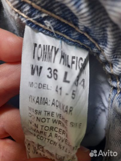 Джинсы tommy