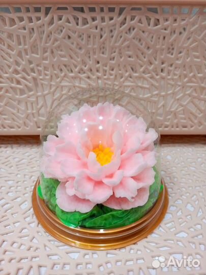 Цветок из мыла ручной работы