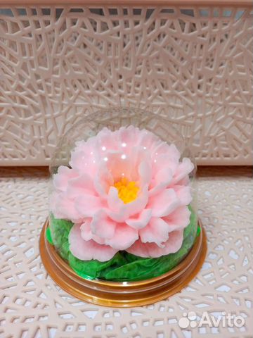 Цветок из мыла ручной работы