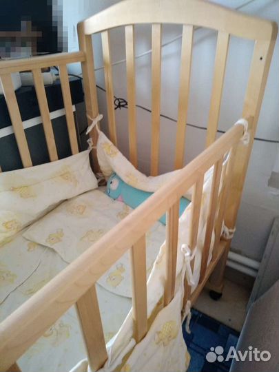 Кровать детская Фея 304 медовая