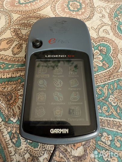 Навигатор garmin legend hcx