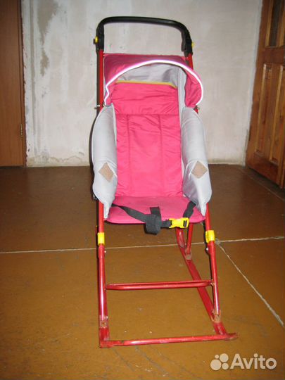 Детские санки коляска